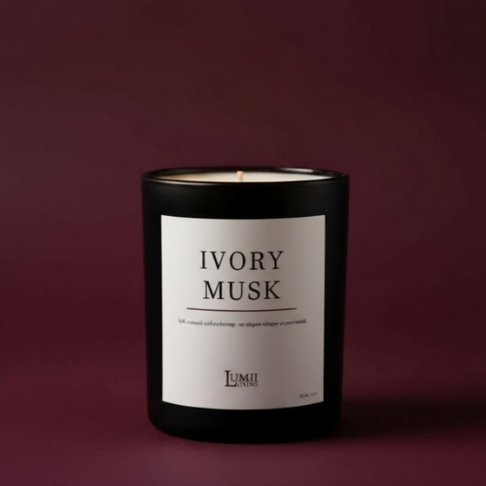 Black Glow jar Candle | Signature collection - Premium Scented soy wax candle (Medium)