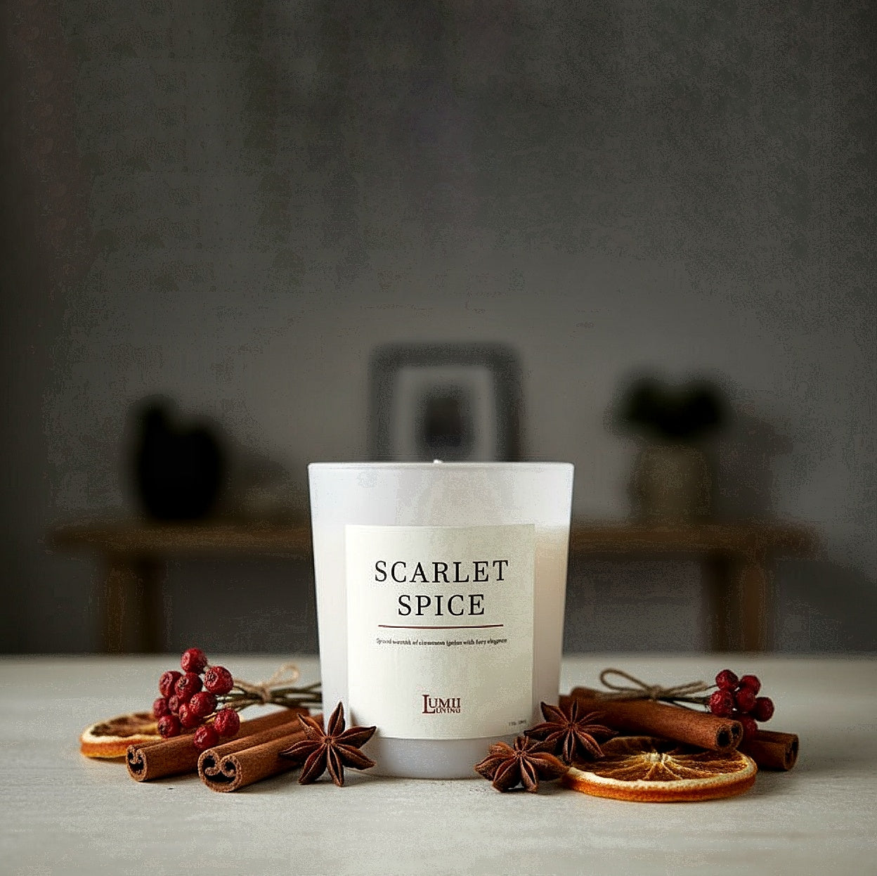White Frosted Jar Candle | Signature collection - Premium Scented soy wax candle(Medium)