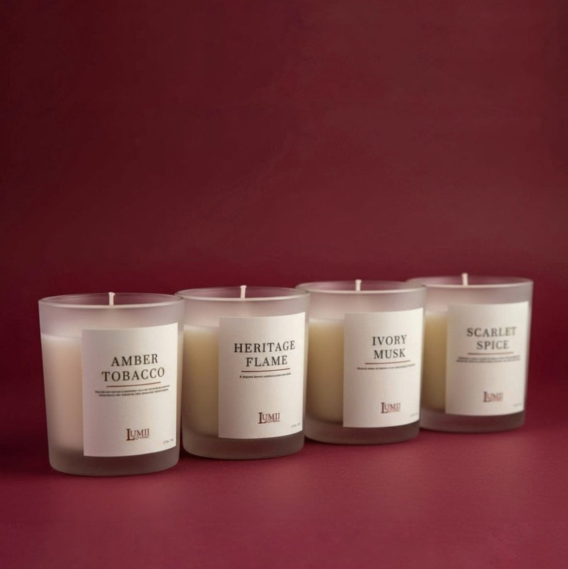 Shot White Frosted Jar Candle (Pack of 4) | Signature collection - Premium Scented soy wax candle(Small)