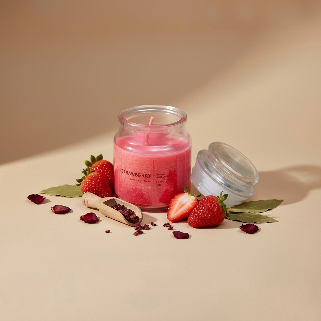 Yankee Jar Candle | Cozy Glow - Scented Soy Wax Candle(Medium)