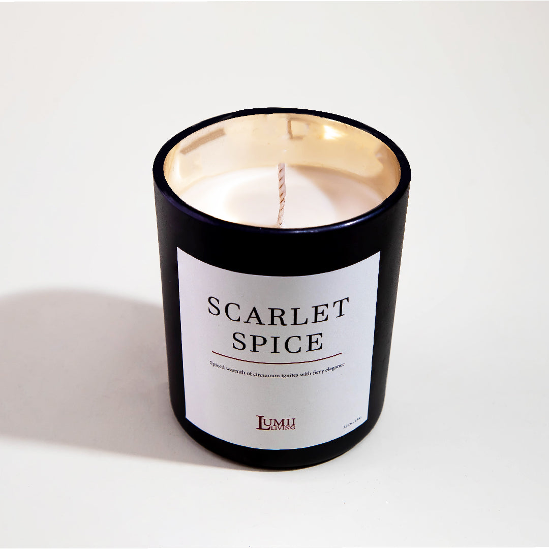 Black Glow jar Candle | Signature collection - Premium Scented soy wax candle (Medium)