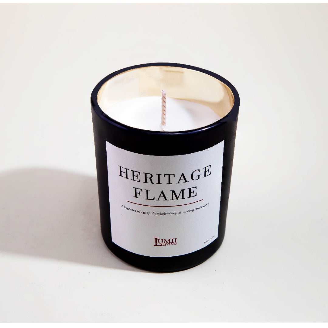 Black Glow jar Candle | Signature collection - Premium Scented soy wax candle (Medium)