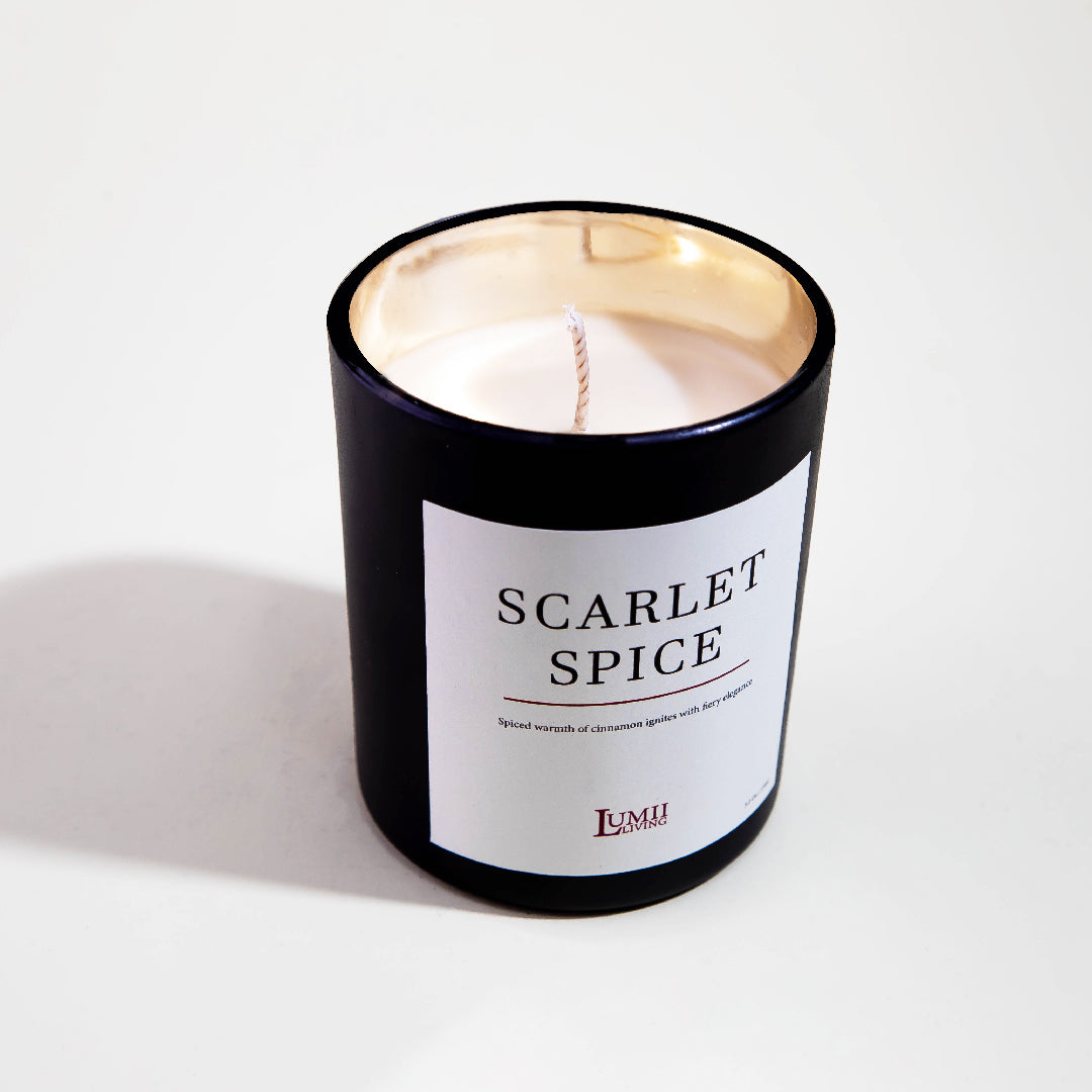 Black Glow jar Candle | Signature collection - Premium Scented soy wax candle (Medium)