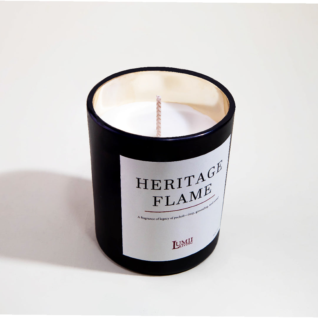 Black Glow jar Candle | Signature collection - Premium Scented soy wax candle (Medium)