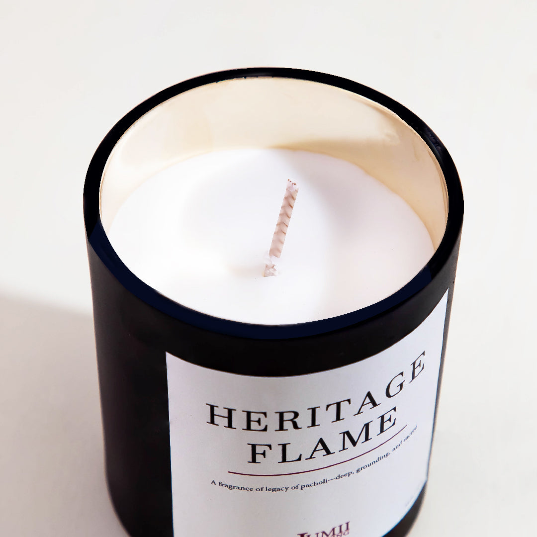 Black Glow jar Candle | Signature collection - Premium Scented soy wax candle (Medium)