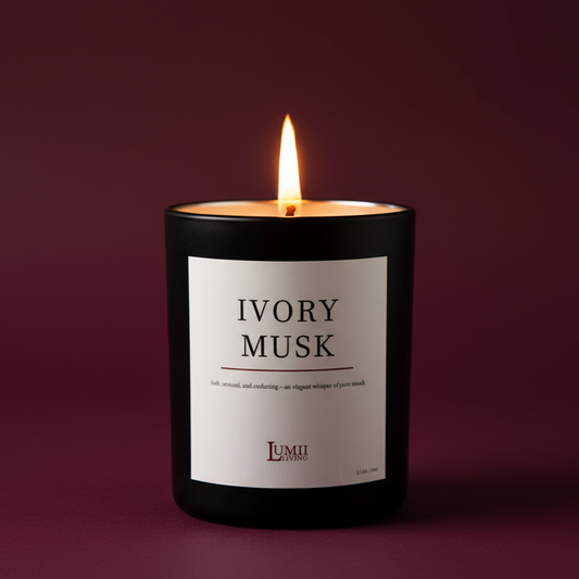 Black Glow jar Candle | Signature collection - Premium Scented soy wax candle (Medium)