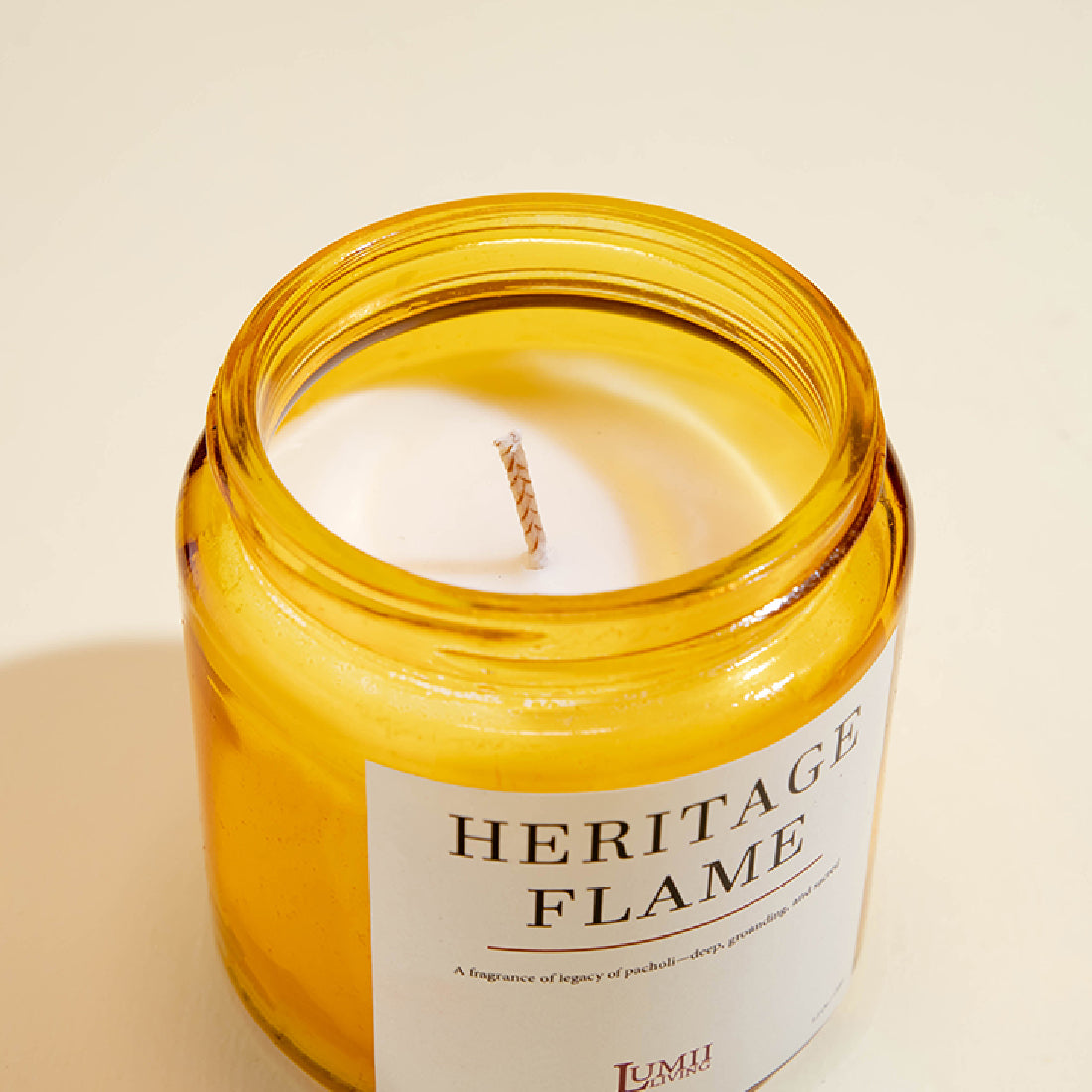 Golden Amber jar Candle | Signature collection - Premium Scented soy wax candle (Medium)