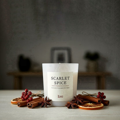 White Frosted Jar Candle | Signature collection - Premium Scented soy wax candle(Medium)