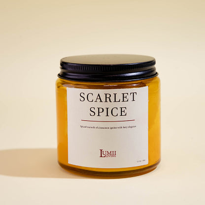 Golden Amber jar Candle | Signature collection - Premium Scented soy wax candle (Medium)